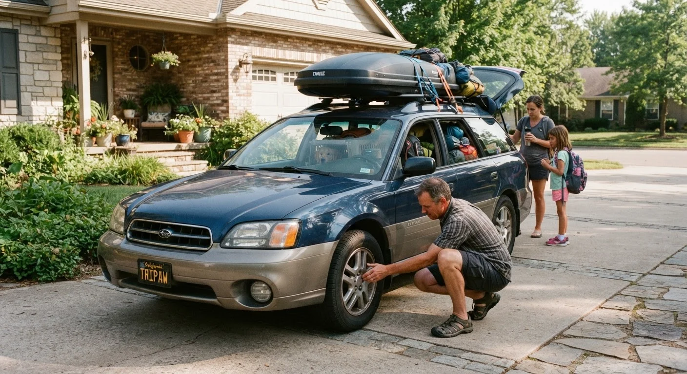 Before Every Long Road Trip: A Driver's Pre-Departure Checklist