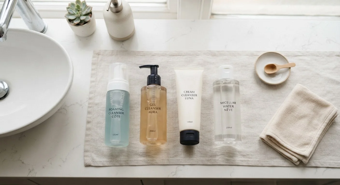 Cleansers Under the Microscope: Foaming, Gel, Cream, and Micellar Water