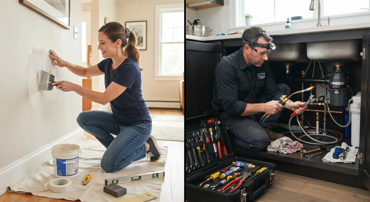 DIY Repairs vs. Calling a Tradesperson: Where the Line Really Is