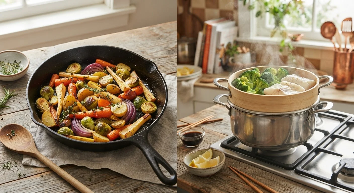 Dry Heat vs. Moist Heat: Choosing the Right Cooking Method for Any Ingredient
