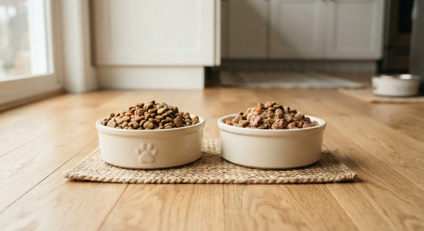 Dry Kibble vs. Wet Food: Weighing Up the Real Differences for Your Pet