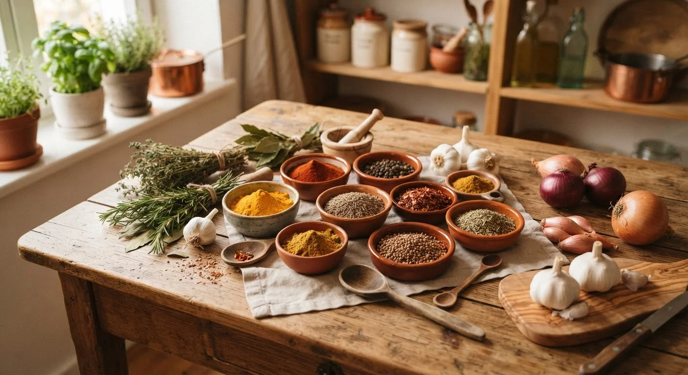 Flavour on a Budget: Herbs, Spices, and Aromatics That Do the Heavy Lifting