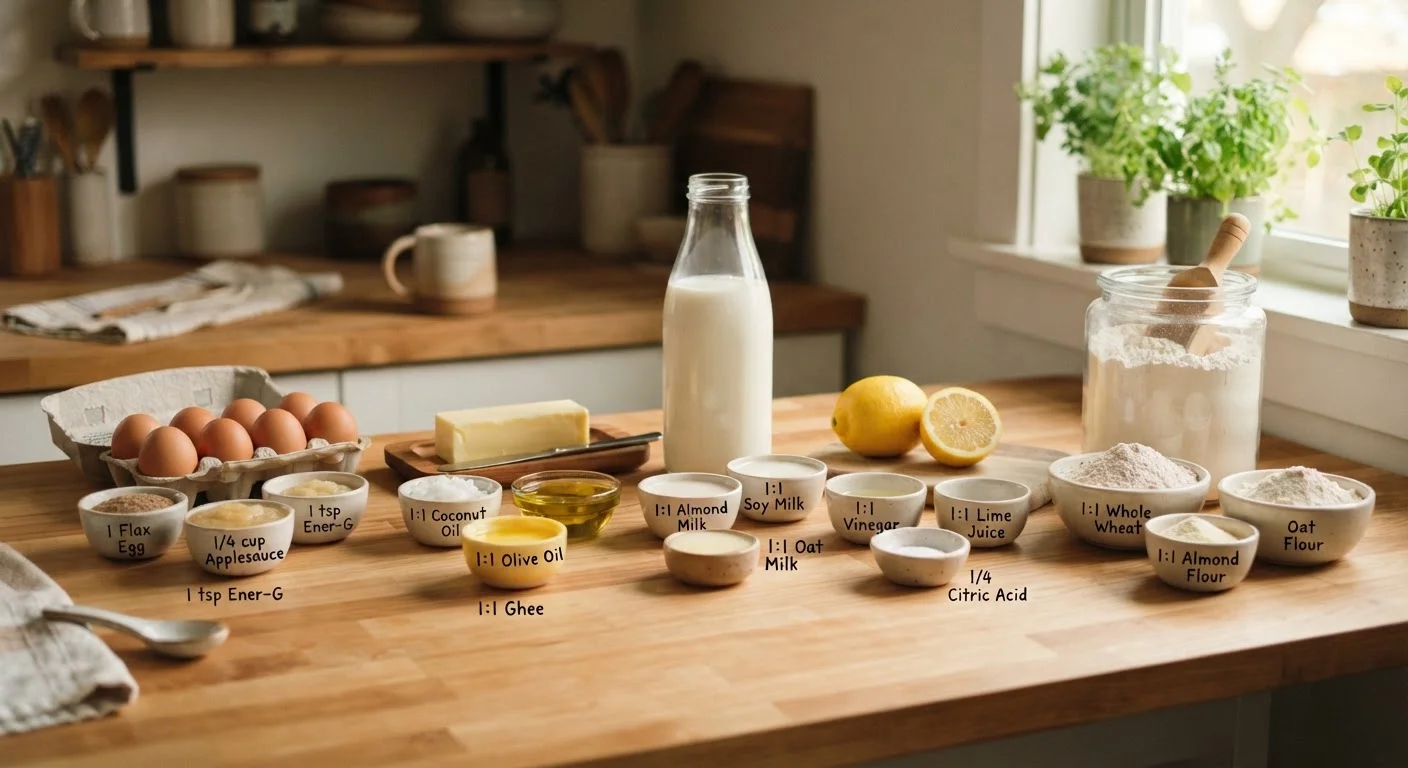Ingredient Substitutions That Won't Undermine Your Dish