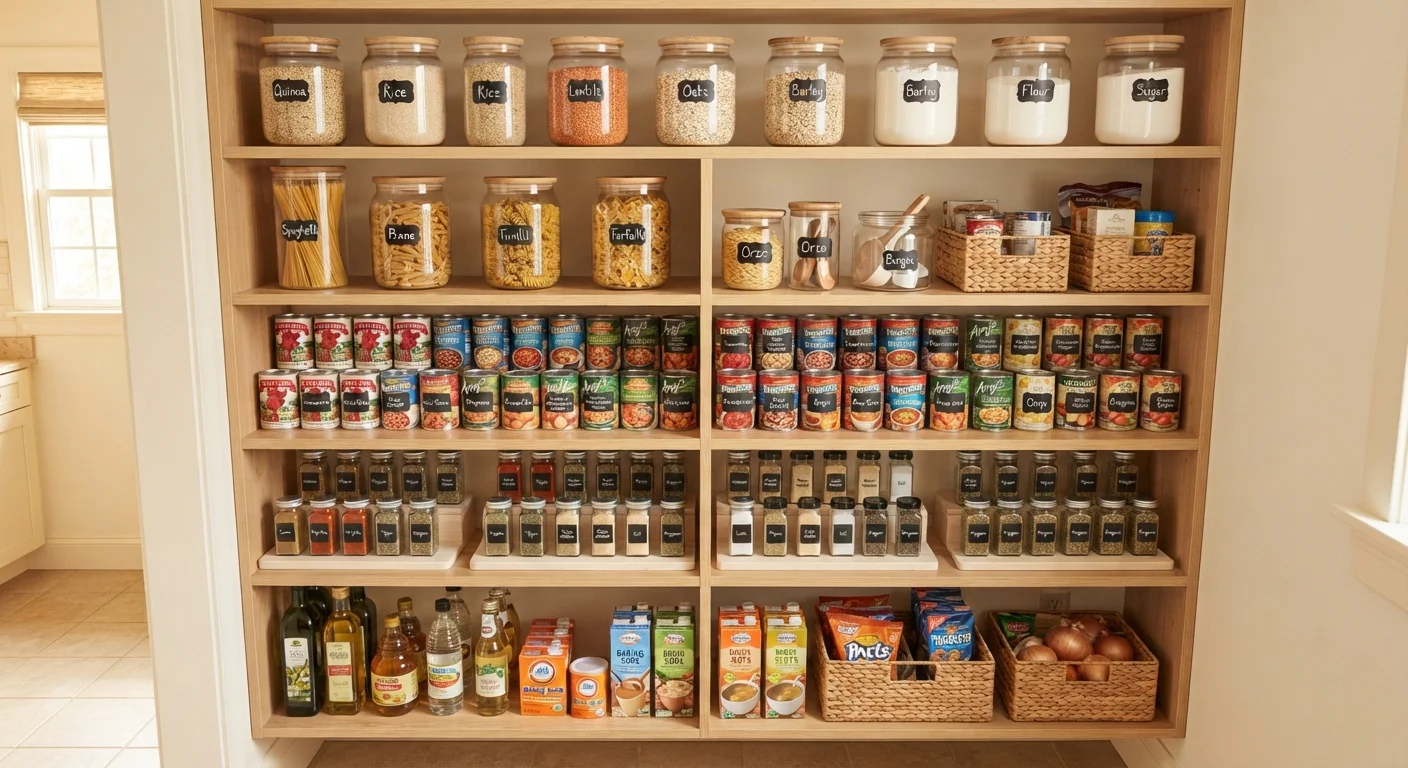 Keeping a Well-Stocked Pantry: A Room-Temperature Foundation for Fast Meals