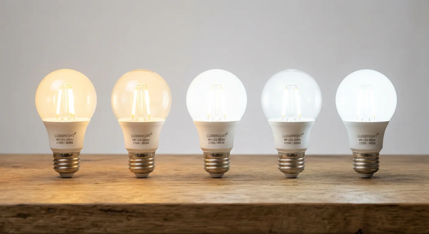 Lumens, Kelvin, and CRI: The Three Numbers That Define a Light Bulb's Performance