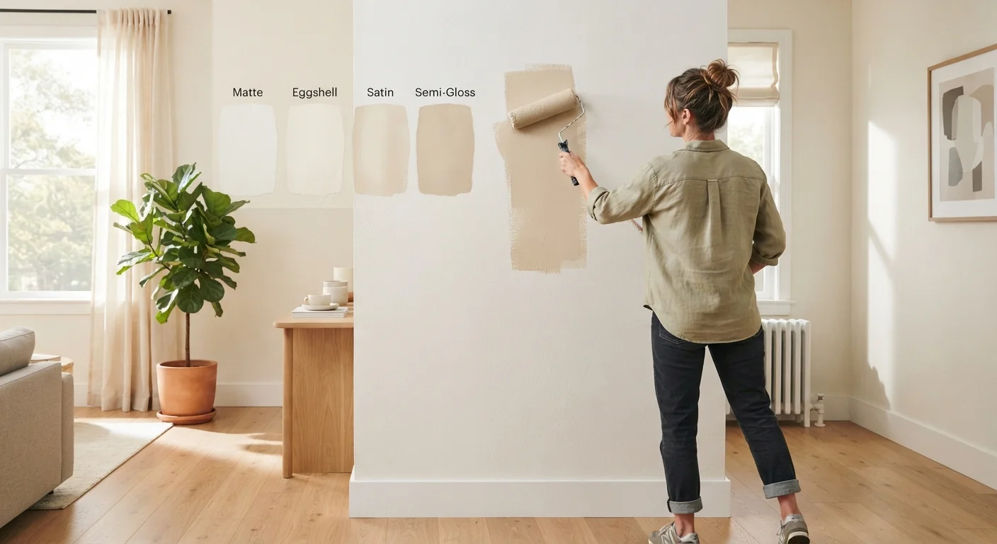 Paint Finishes from Flat to High-Gloss: Choosing the Right Sheen for Each Room