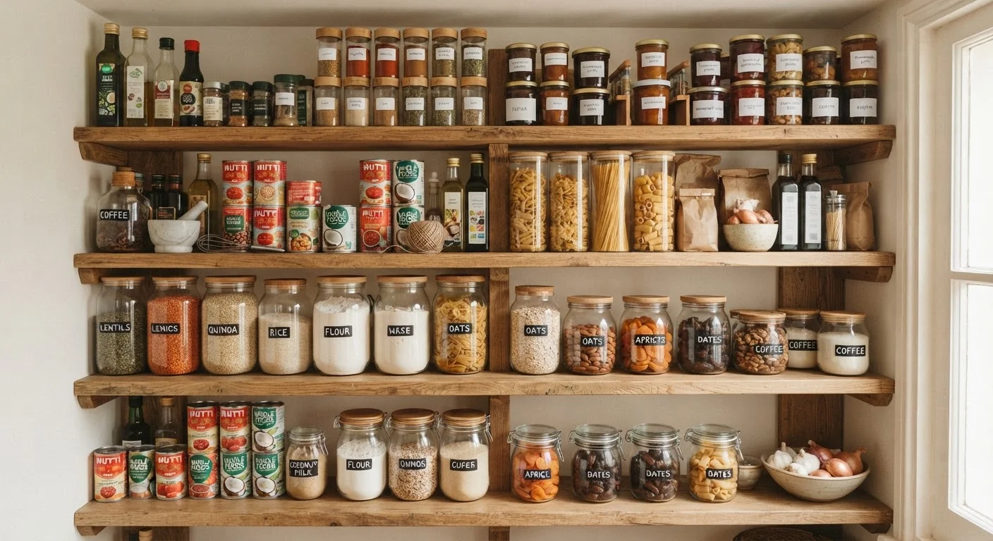 Pantry Staples That Quietly Drain Your Grocery Budget