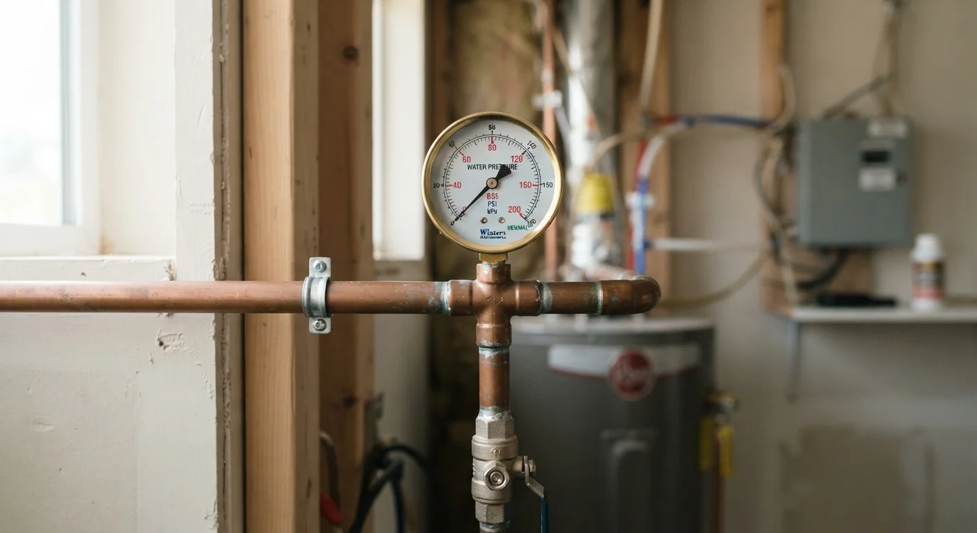Reading Your Home's Water Pressure: What's Normal and What's a Warning Sign