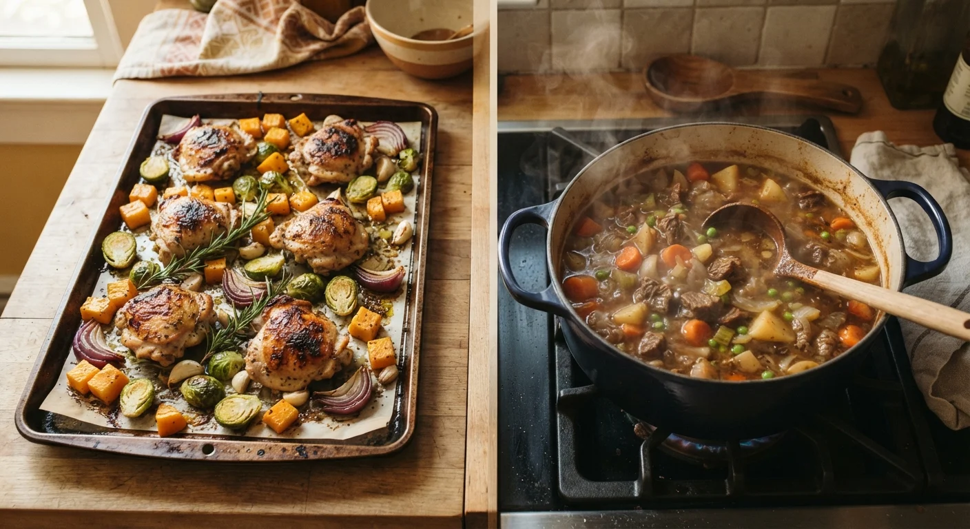 Sheet Pan Dinners vs. One-Pot Meals: Choosing the Right Weeknight Method