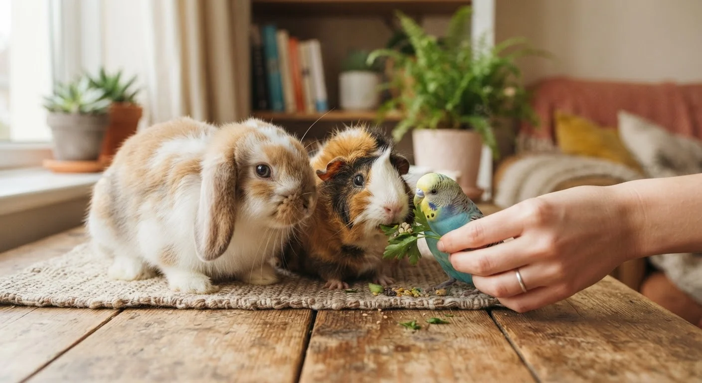 Small Pets, Real Training: What Works for Rabbits, Guinea Pigs, and Birds