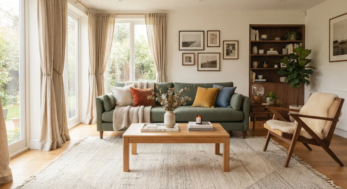 Textiles vs. Hard Furnishings: Balancing Softness and Structure in a Living Room