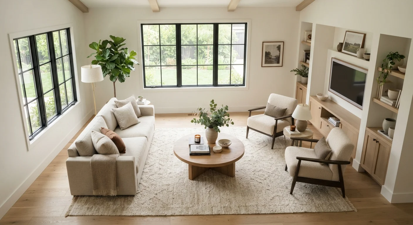 The Living Room Layout Principles Most People Ignore