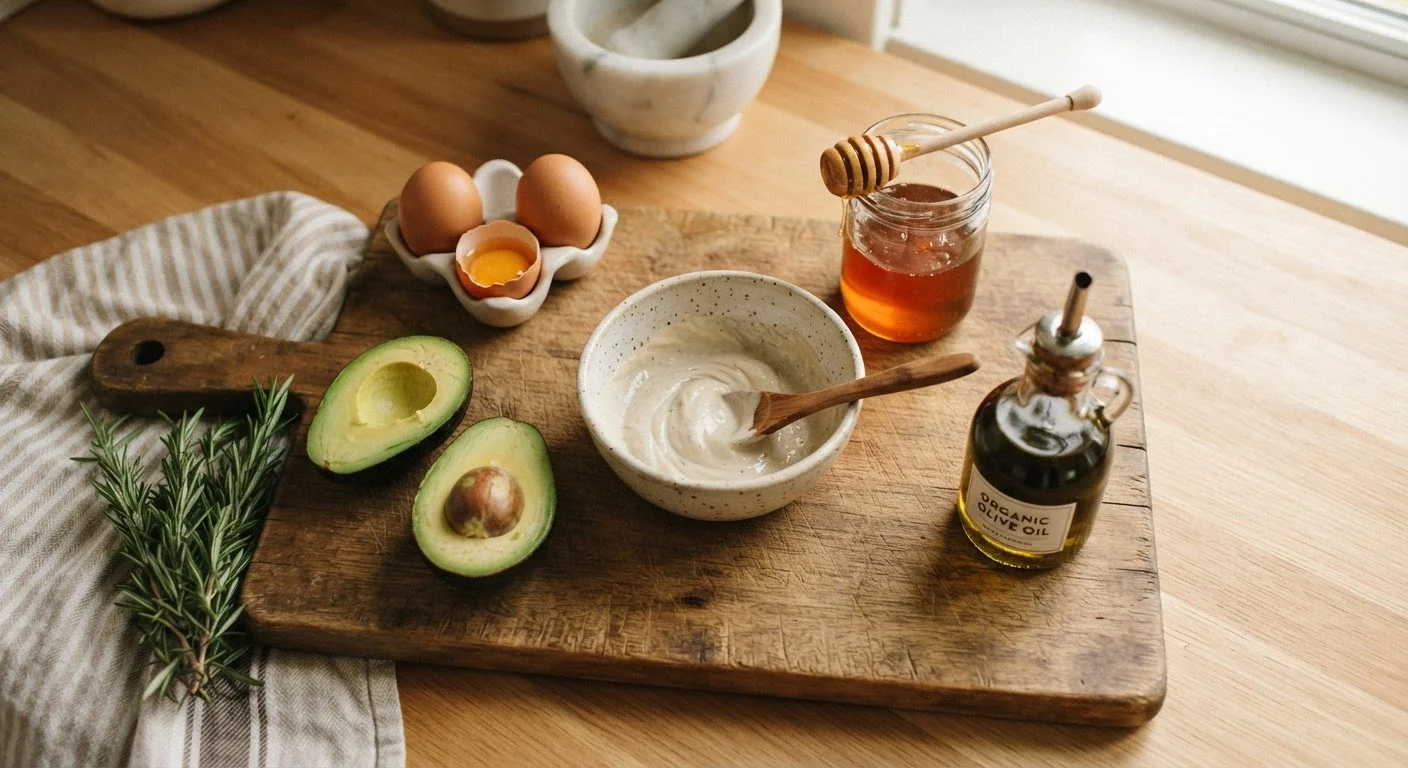 The Trade-Offs of DIY Hair Masks Made from Kitchen Ingredients