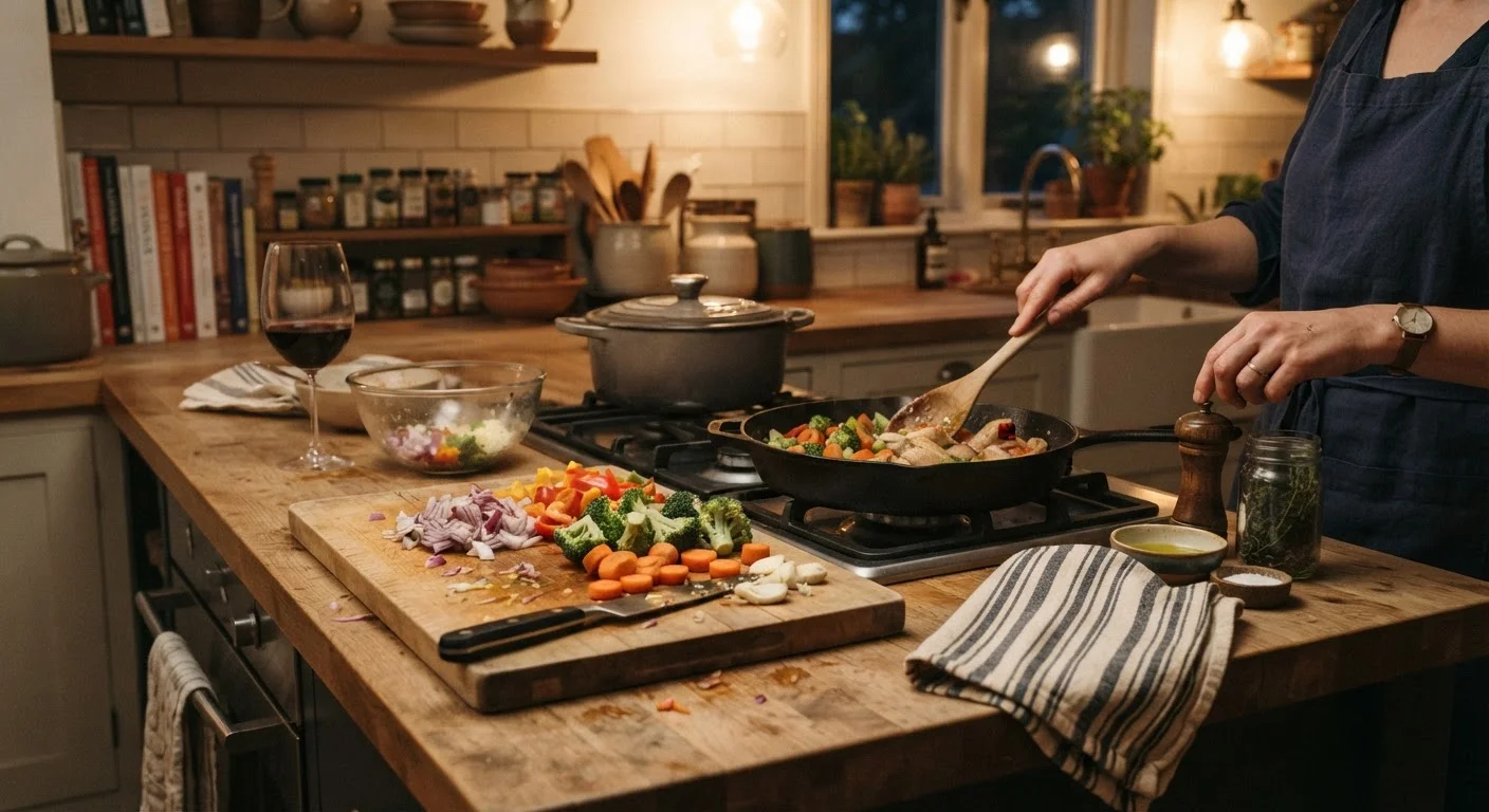 The Weeknight Cooking Playbook: From Zero Experience to Confident Dinners