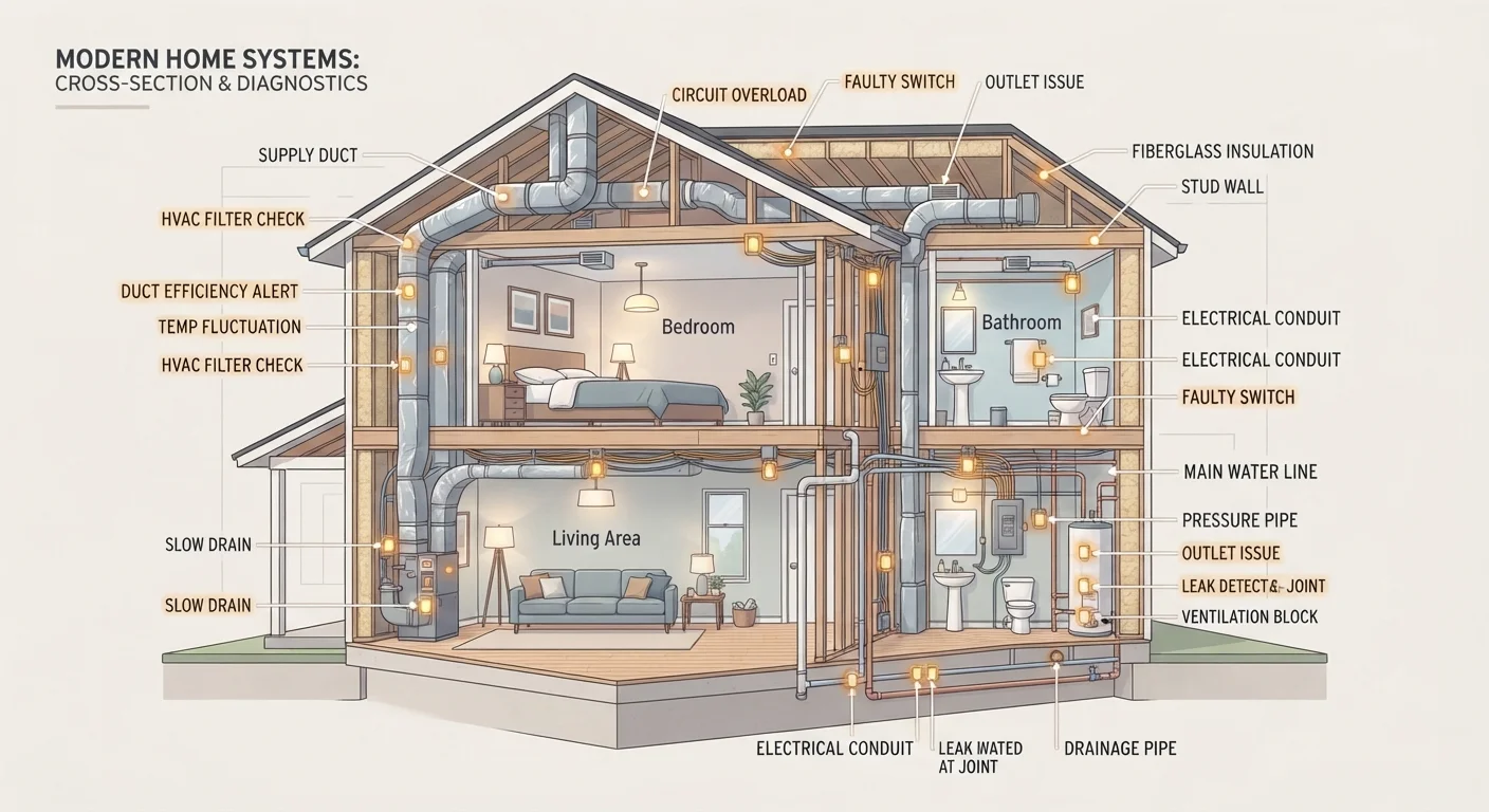 Warning Signs Your Home's Systems Are Telling You Something Is Wrong