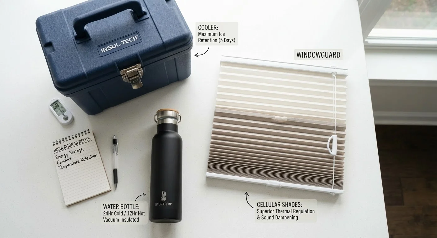 What Good Insulation Specs Look Like Across Common Household Products
