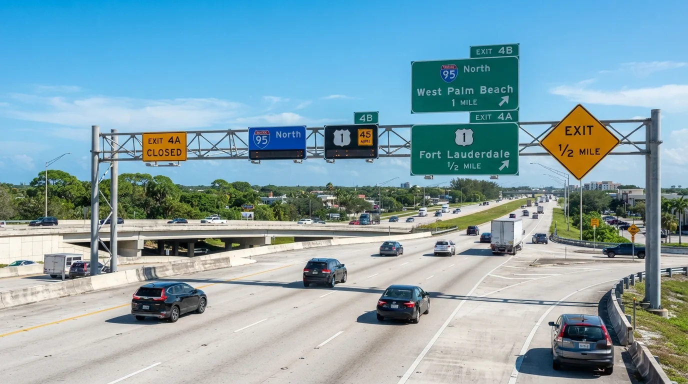 What the Colours on Road Signs Actually Mean